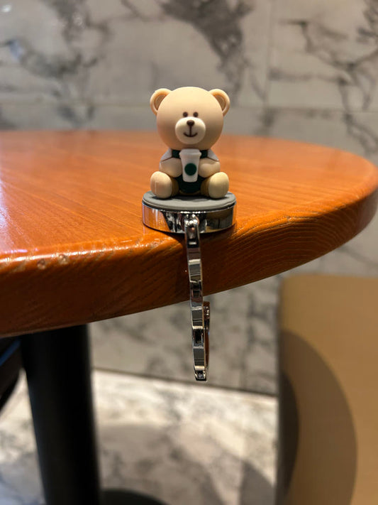 韓国スタバ限定 Starbucks ベアリスタ カバンフック キーホルダー
