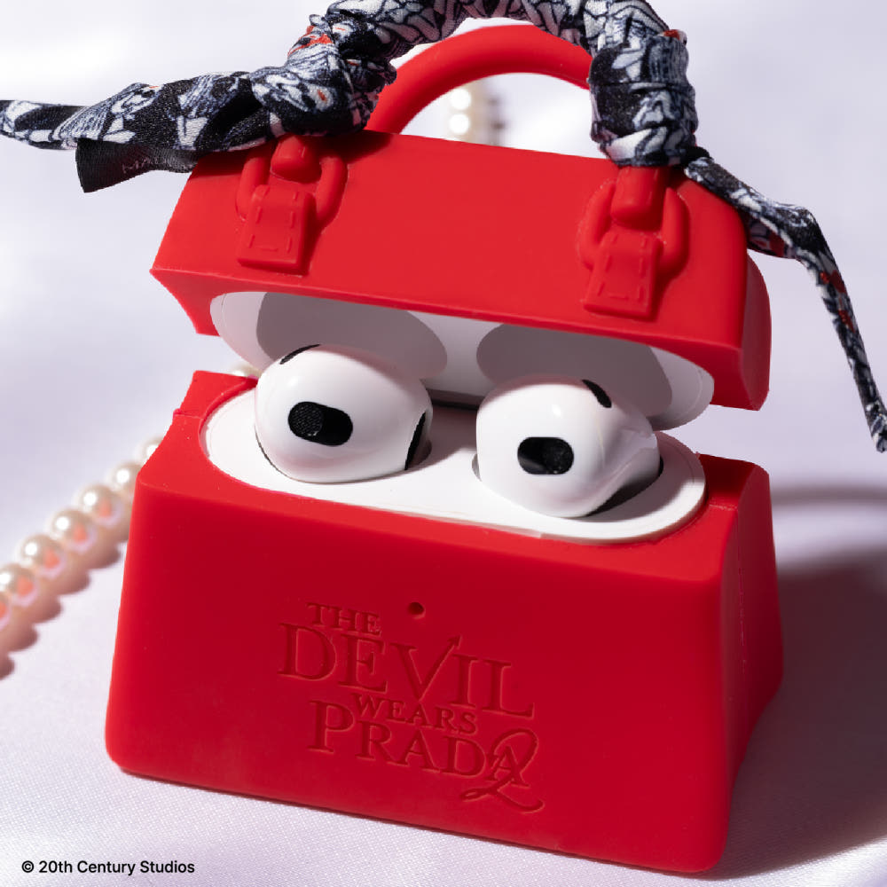 韓国 MEGABOX限定 『プラダを着た悪魔2』 キーリング, AirPods3 シリコンケース